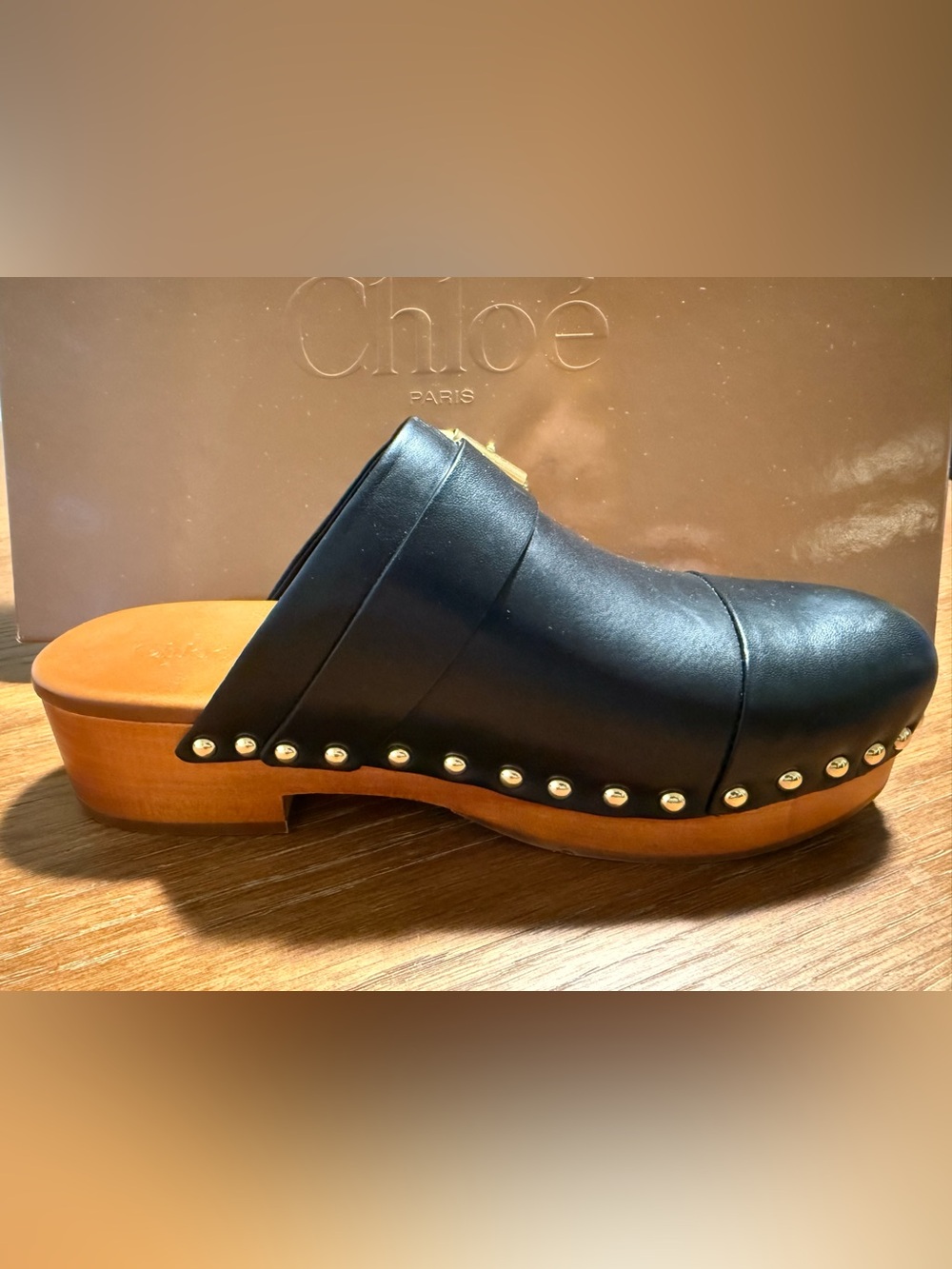 Chloé Women's Jeannette Clogs NWT - Picture 8 of 13